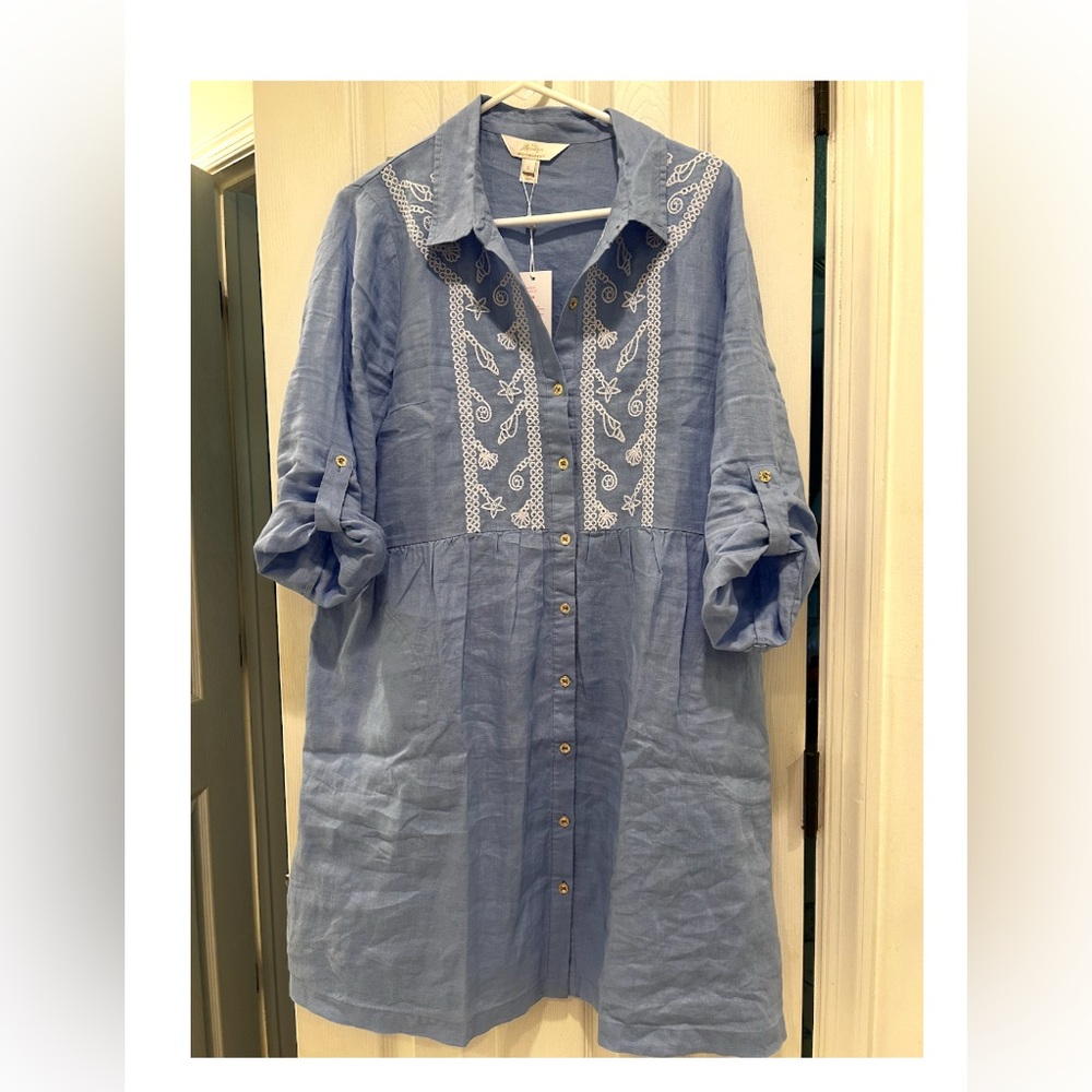 Lilly Pulitzer Shaela Linen Shirtdress
